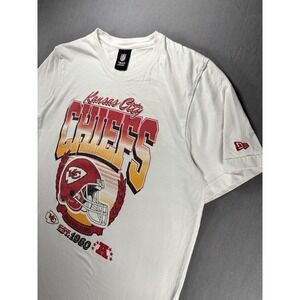 Kansas City Chiefs NFL Team Apparel T-Shirt Men's XL Vintage Style Graphic Print